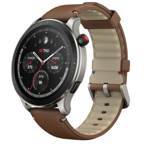 Smart годинник Poco Amazfit GTR 4 Vintage Brown Leather фото №2
