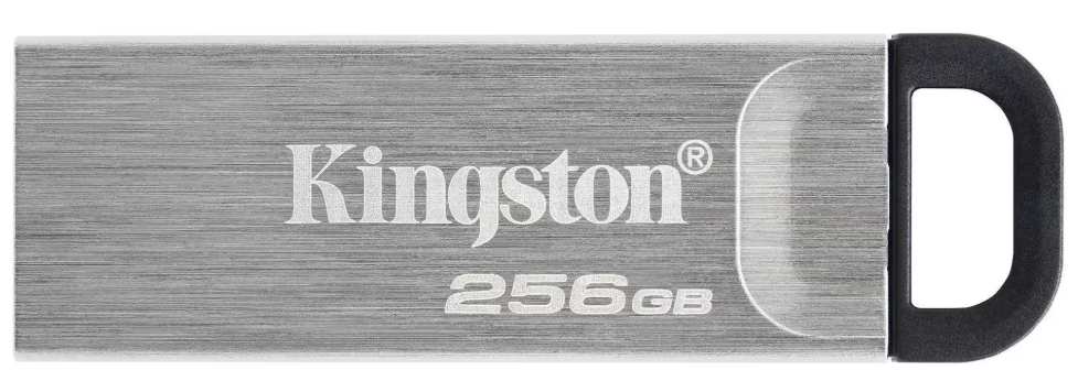 Флешка Kingston USB 3.2 DT Kyson 256GB Silver/Black