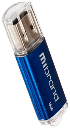 Флешка Mibrand Cougar 16Gb Blue 2.0 фото №2