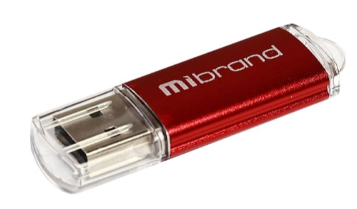 Флешка Mibrand Cougar 16Gb Red 2.0
