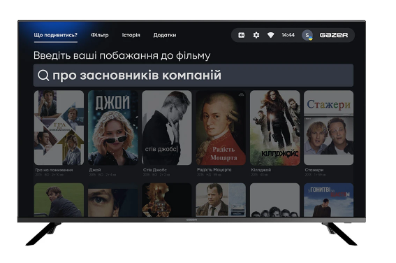Телевізор Gazer TV55-UN1 фото №3
