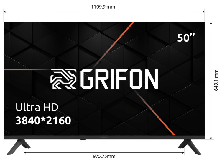 Телевізор Grifon Diva DV50USB фото №7