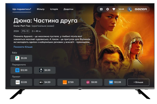 Телевизор Gazer TV50-UE2 фото №3