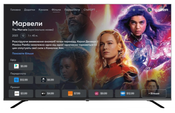 Телевізор Gazer TV55-UE2 фото №3