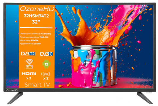 Телевізор OzoneHD 32HSM74T2
