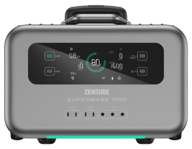 Портативна зарядна станція Zendure SuperBase Pro 1500 Black (ZDSBP1500-BK-EU)