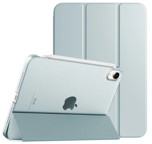 Чохол для планшета BeCover Tri Fold Hard Apple iPad 10.9" 2022/2024 Light Blue (712984)