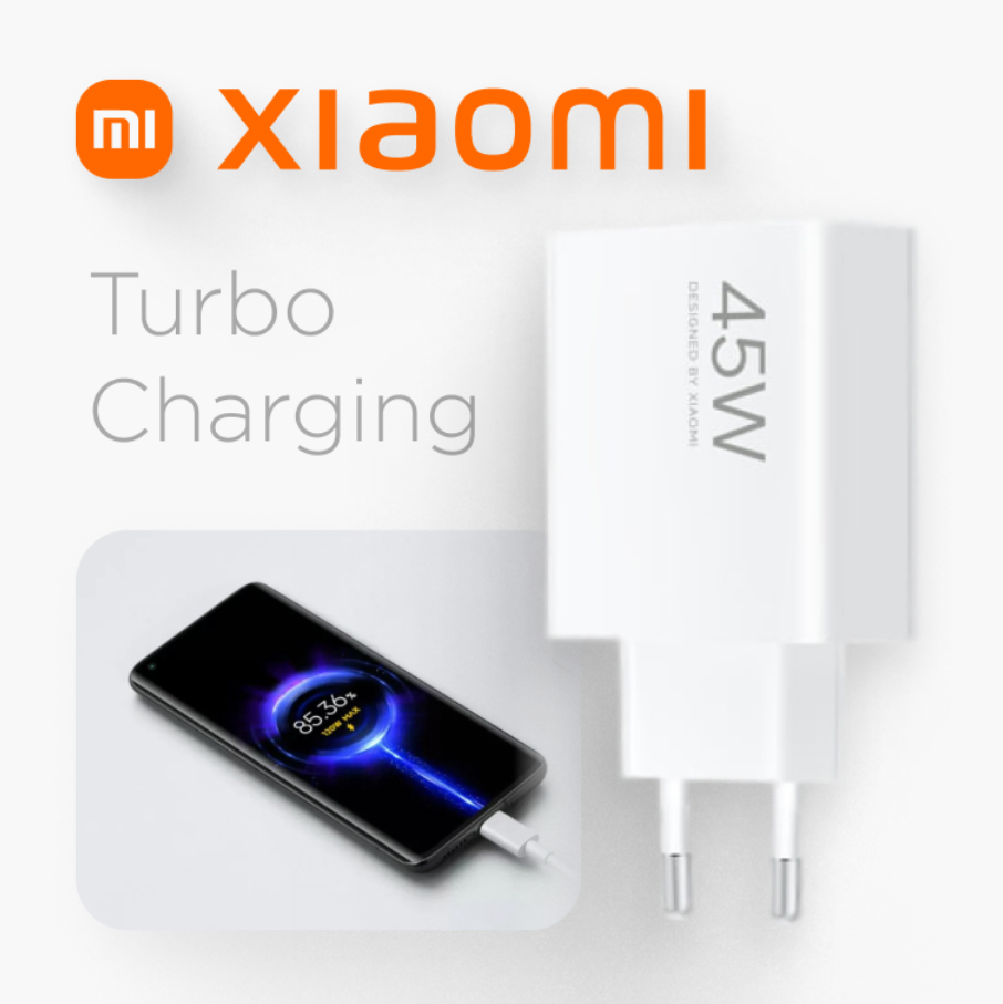 МЗП Xiaomi Turbo Charging 45W White (BHR07SLEU) фото №5
