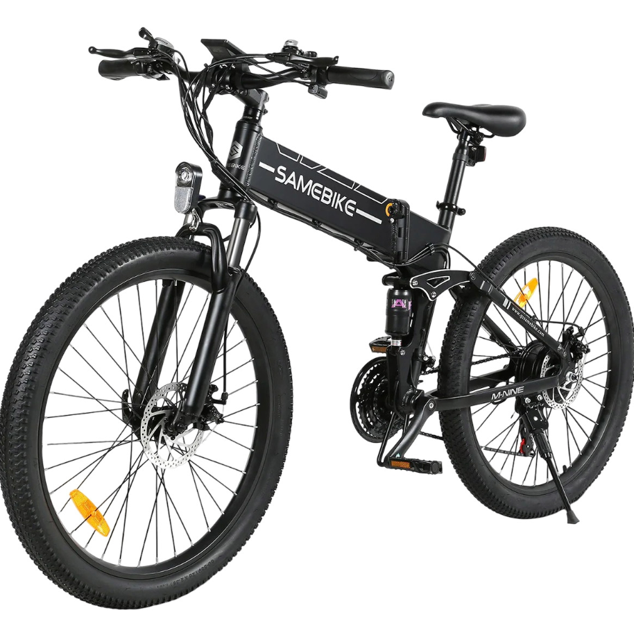 Электровелосипед SAMEBIKE LO26-II-YD Black фото №2