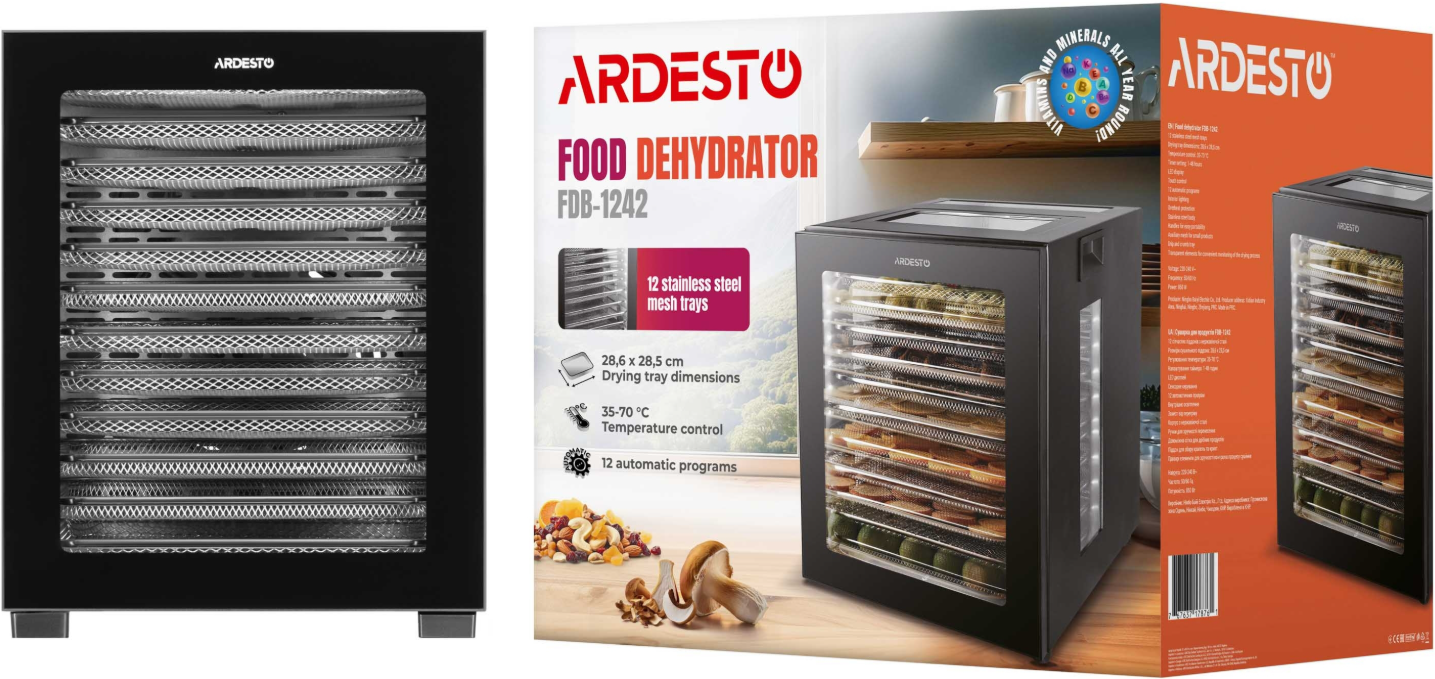 Сушка для фруктов Ardesto FDB-1242 фото №11