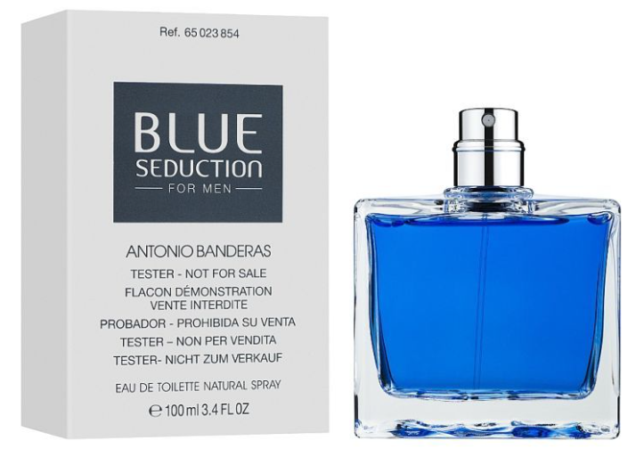 Парфумована вода Antonio Banderas Blue Seduction тестер 100 мл (8411061636329/8411061081556) фото №2