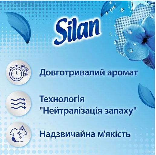 Кондиціонер для білизни Silan Fresh Control Cool Fresh 2772 мл (9000101582475) фото №2