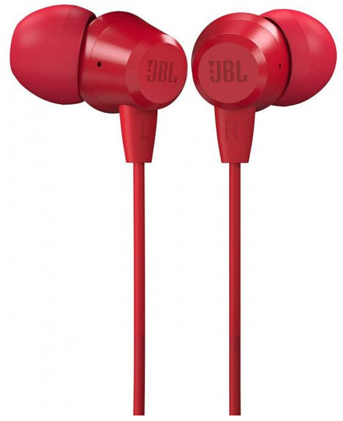 Навушники JBL C50HI (JBLC50HIRED) Red