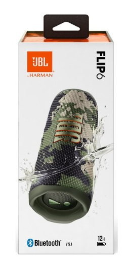 Портативна колонка JBL FLIP 6 (JBLFLIP6SQUAD) Squad фото №9