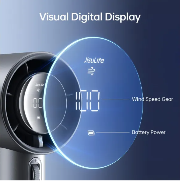 Вентилятор Jisulife Handheld Fan Pro1 white фото №3