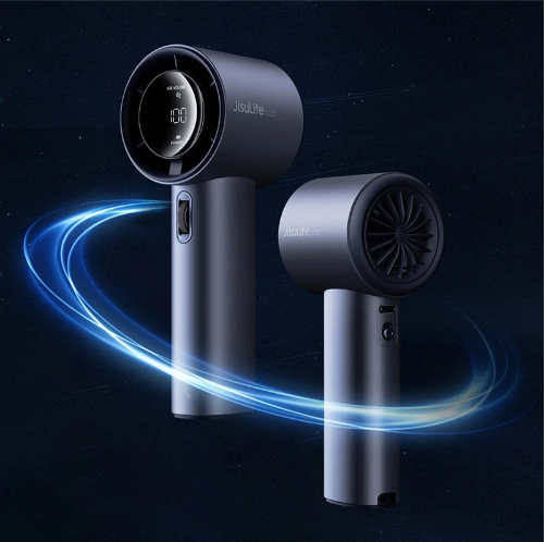 Вентилятор Jisulife Handheld Fan Pro1 grey фото №4