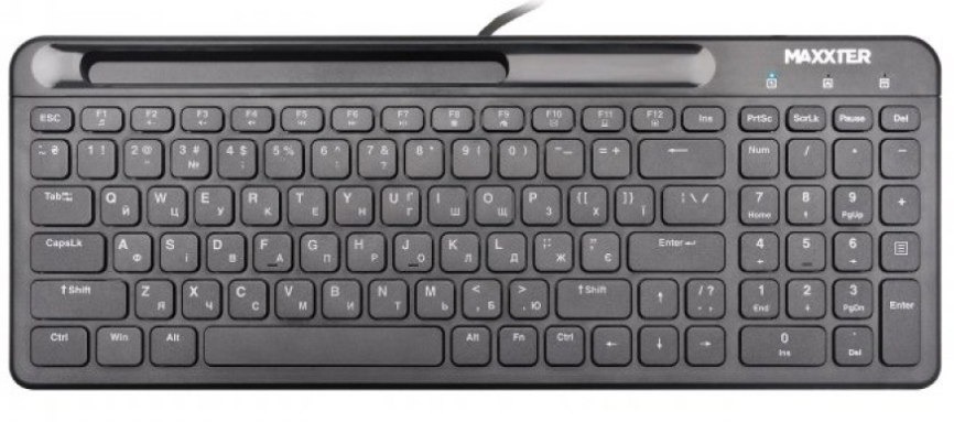 Клавіатура A4Tech KB-01B-UA