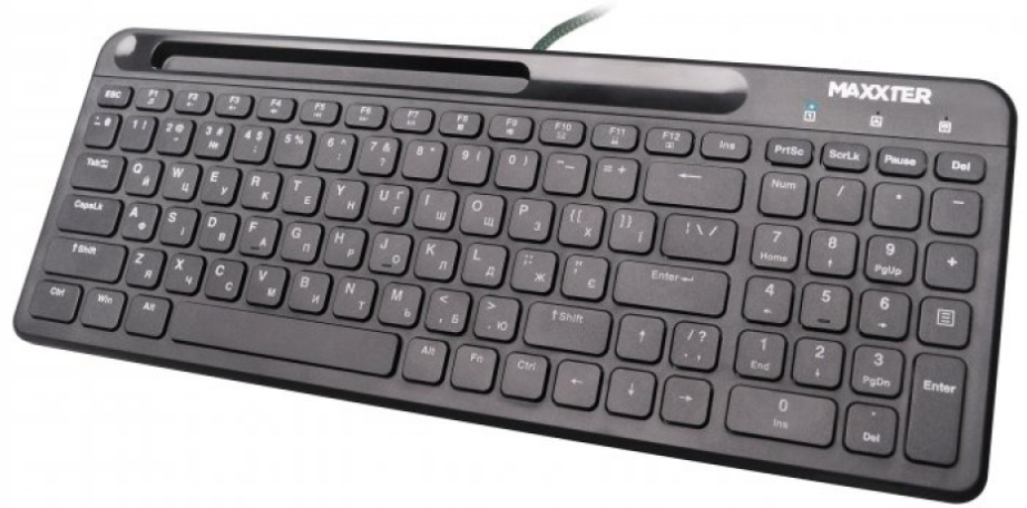 Клавіатура A4Tech KB-01B-UA фото №2