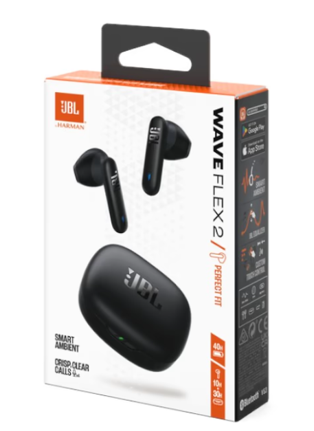 Навушники JBL Wave Flex 2 (JBLWFLEX2BLK) Black фото №11