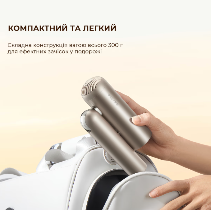 Фен Dreamе Pocket Hair Dryer (AHD51) Grey фото №3