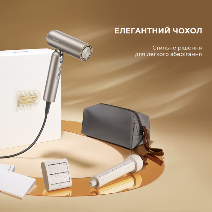 Фен Dreamе Pocket Hair Dryer (AHD51) Grey фото №5