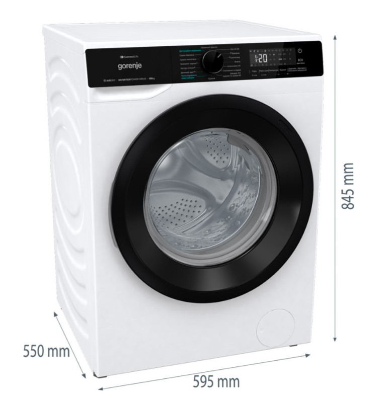 Пральна машина  Gorenje WD2PA964ADW фото №2