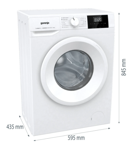 Стиральная машина Gorenje WNGPI72SBS фото №5