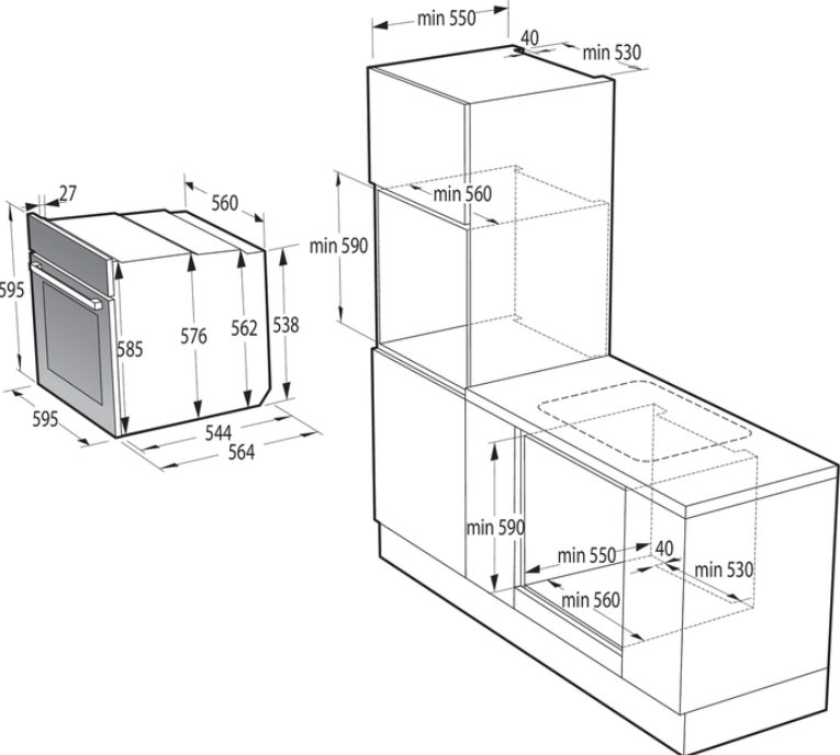 Духова шафа Gorenje BOP6737E02BK фото №9
