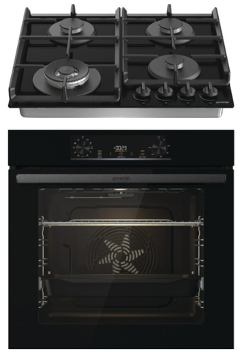 Духова шафа Gorenje Духова шафа   варильна поверхня газова Gorenje SET_BO6735E05B_GTW64