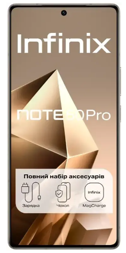 Смартфон Infinix Note 50 Pro 12/256Gb Titanum Grey (X6855) фото №2