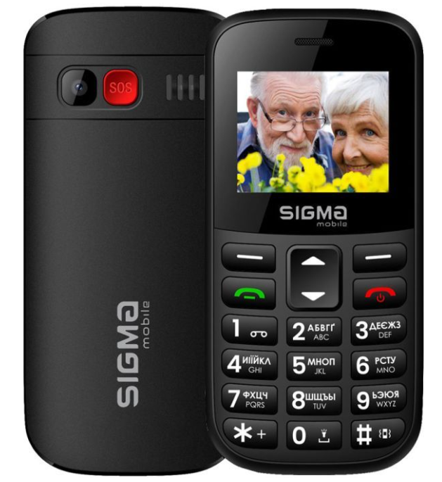 Мобільний телефон Sigma Comfort 50 EASY TYPE-C black фото №2
