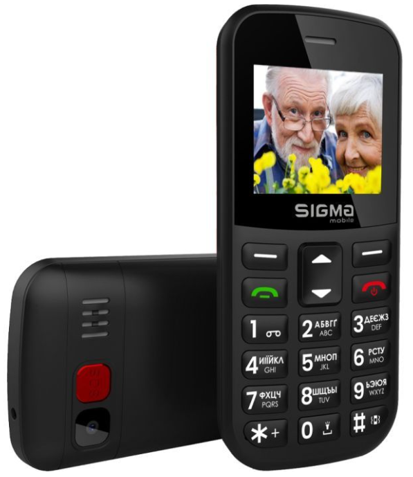 Мобільний телефон Sigma Comfort 50 EASY TYPE-C black фото №4