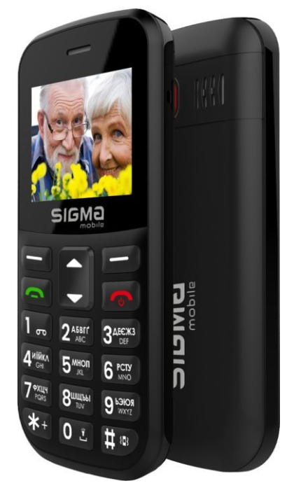 Мобільний телефон Sigma Comfort 50 EASY TYPE-C black фото №5