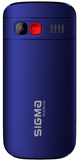 Мобільний телефон Sigma Comfort 50 EASY TYPE-C blue фото №3