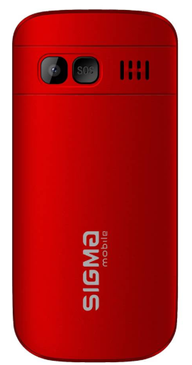 Мобільний телефон Sigma Comfort 50 EASY TYPE-C red фото №3