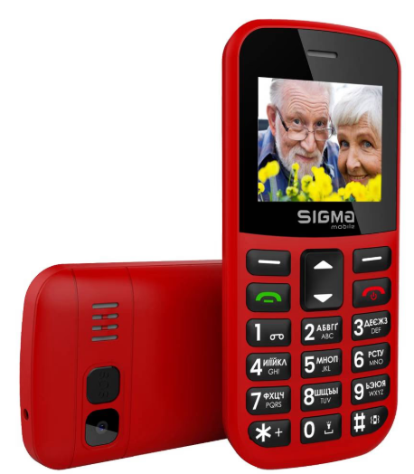 Мобільний телефон Sigma Comfort 50 EASY TYPE-C red фото №4