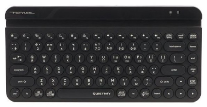 Клавіатура A4Tech FBK30 Wireless/Bluetooth Black