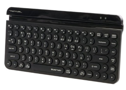 Клавіатура A4Tech FBK30 Wireless/Bluetooth Black фото №2