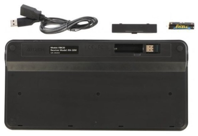 Клавіатура A4Tech FBK30 Wireless/Bluetooth Black фото №6