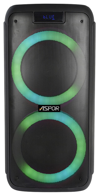 Портативна колонка Aspor A668 (with microphone) Black