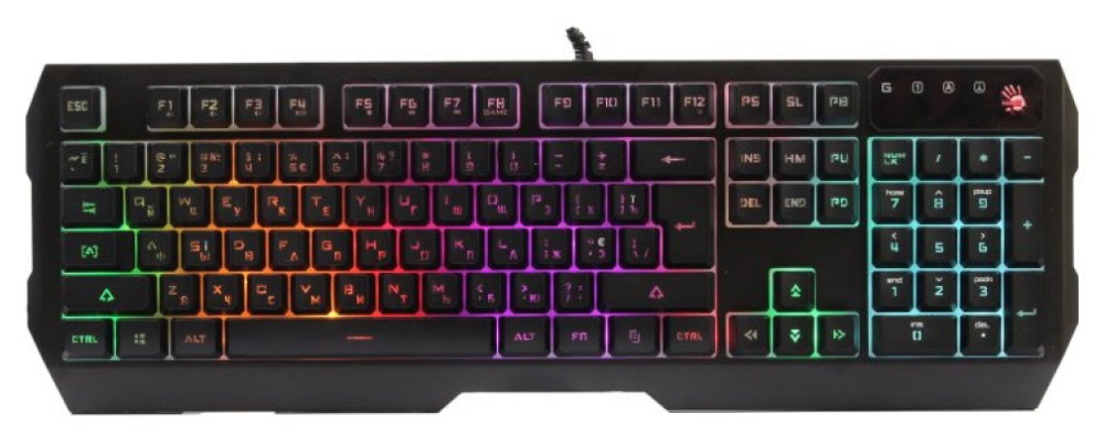 Клавиатура   мышка A4Tech B1700 Bloody (Black) фото №3