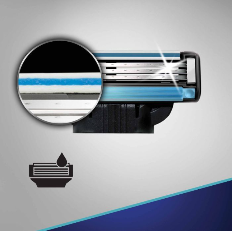 Бритва Gillette Mach3 с 2 сменными картриджами (7702018020706/7702018020676) фото №6