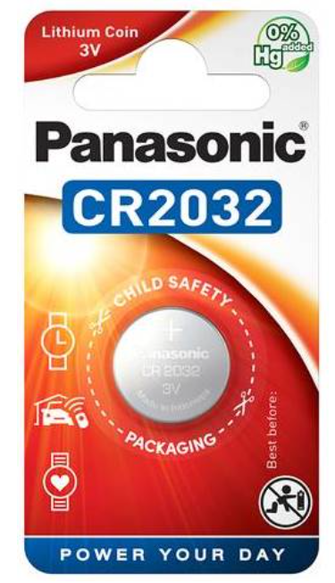 Батарейки Panasonic CR 2032 BLI