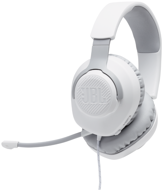 Навушники JBL Quantum 100 (JBLQUANTUM100WHT) White