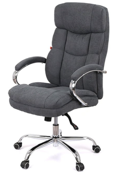 Офисное кресло АКЛАС Селин ANF Серый (1705B-26 Black-Grey) (00146345) фото №5