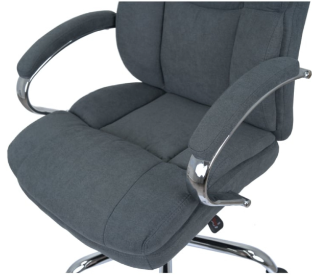 Офисное кресло АКЛАС Селин ANF Серый (1705B-26 Black-Grey) (00146345) фото №6