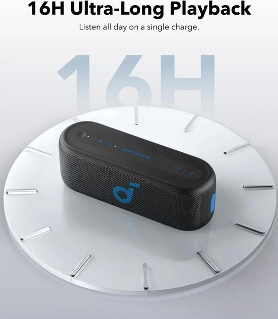 Портативна колонка Anker SoundСore Select 2S Black фото №5