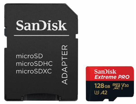 Уцінка * Карта памяти SanDisk microSD  128GB C10 UHS-I R100MB/s Ultra