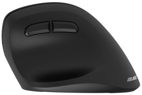 Комп'ютерна миша 2E MF325 Silent, WL/BT вертикальна, чорний (2E-MF325WBK) фото №5