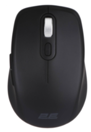 Компьютерная мыш 2E MF225 Silent WL/BT чорний (2E-MF225WBK)